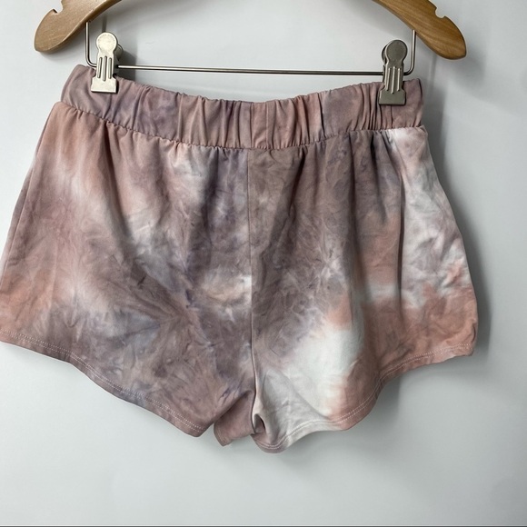 Cozy Rozy California tie dye print sleep shorts L - Picture 2 of 5